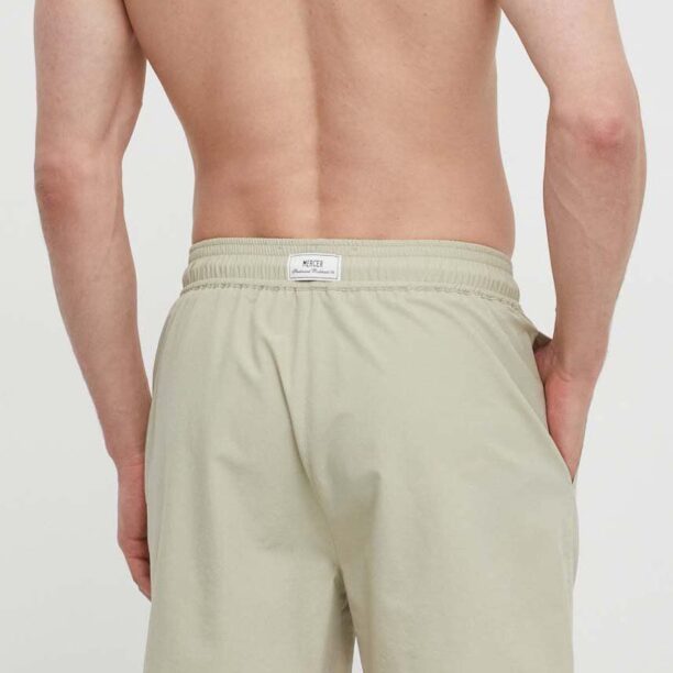 The Mercer Brand pantaloni scurti de baie culoarea verde preţ