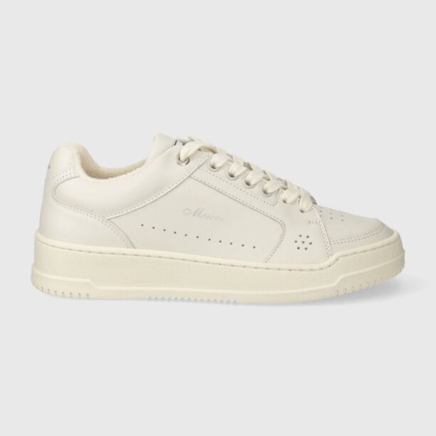 The Mercer Brand sneakers din piele The Open Era culoarea bej