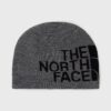 The North Face Beanie cu două fețe culoarea gri