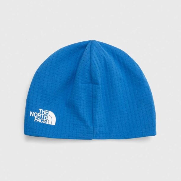 The North Face caciula Dot Knit din tesatura neteda