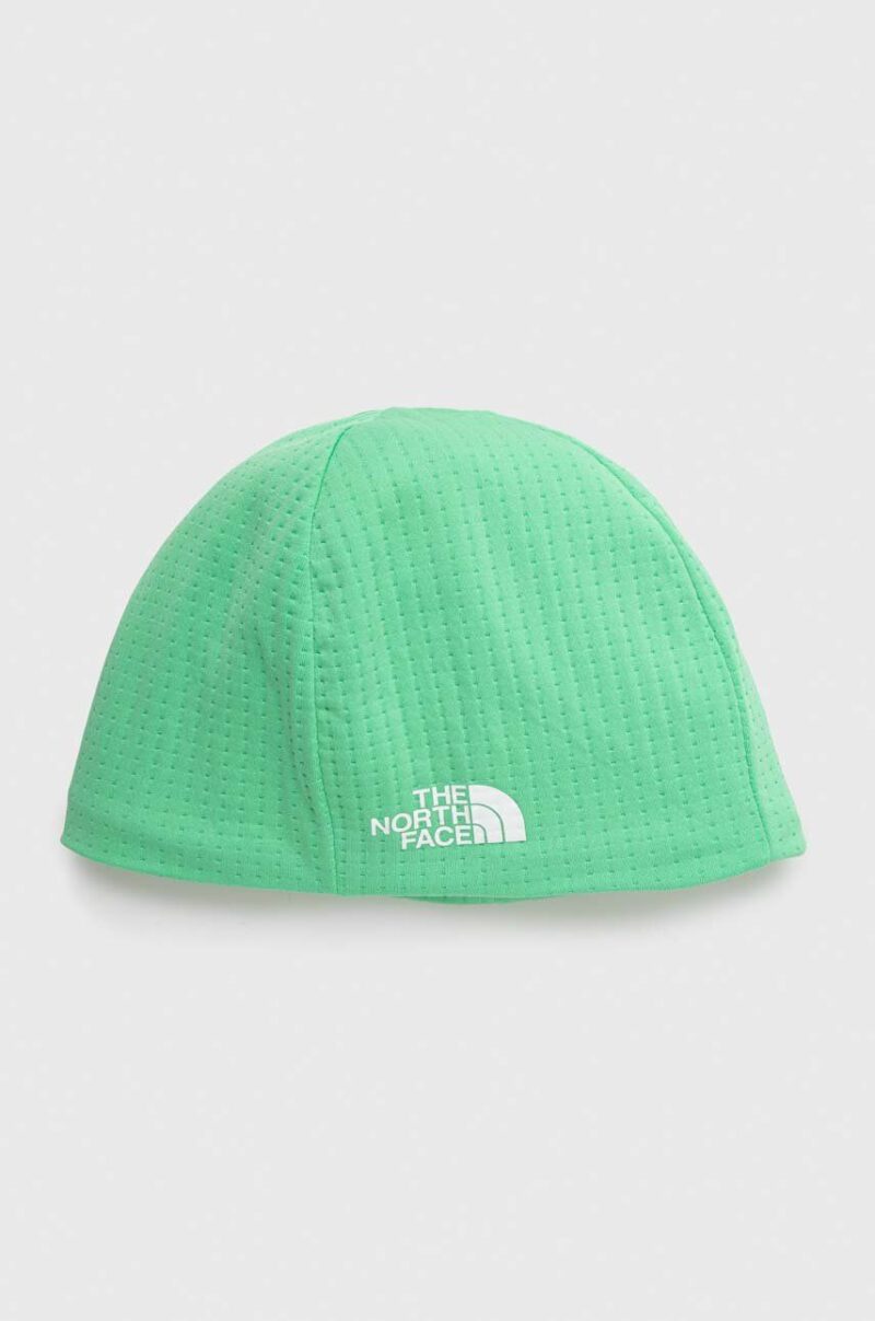 The North Face caciula DotKnit culoarea verde