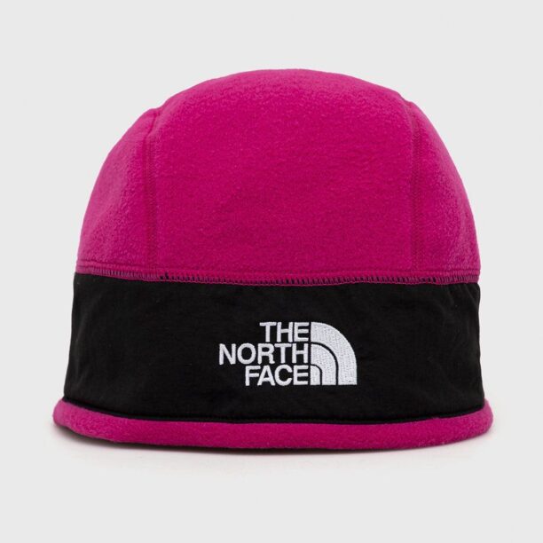 The North Face caciula culoarea violet