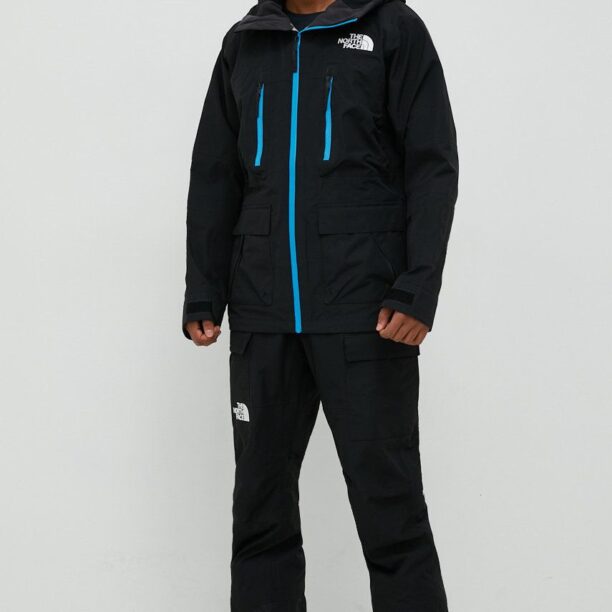 The North Face geaca Dragline culoarea negru