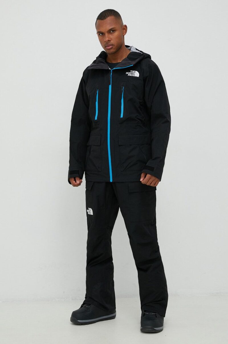 The North Face geaca Dragline culoarea negru