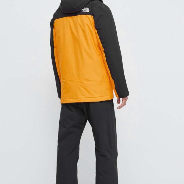 The North Face geaca Freedom culoarea galben preţ