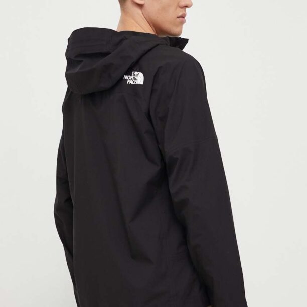 The North Face geaca sport Frontier Futurelight culoarea negru preţ