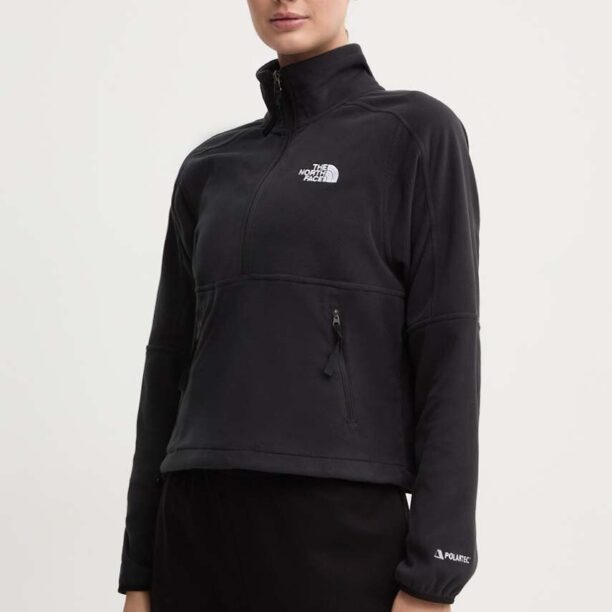 The North Face hanorac fleece culoarea negru