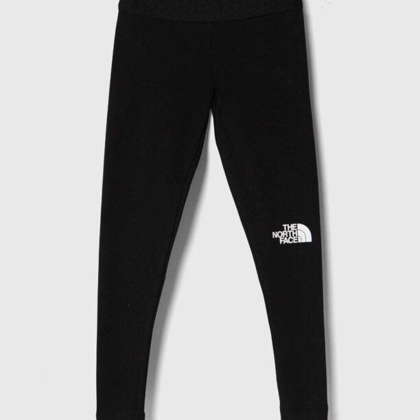 The North Face leggins copii EVERYDAY LEGGINGS culoarea negru