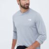 The North Face longsleeve sport Reaxion culoarea gri