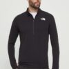 The North Face longsleeve sport Sunriser culoarea negru