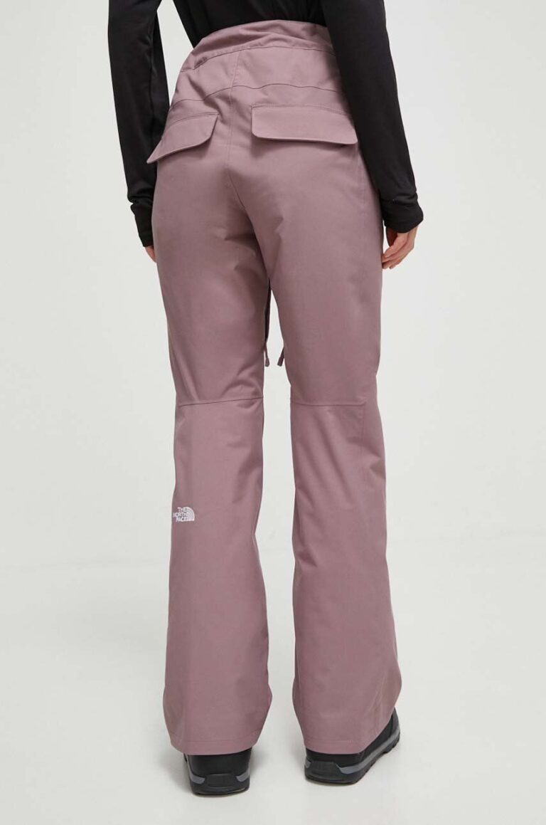 The North Face pantaloni Aboutaday culoarea violet preţ