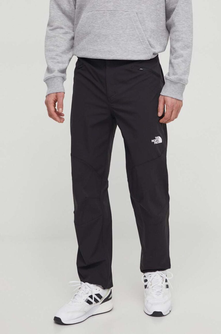 The North Face pantaloni de exterior Alpine Ridge culoarea negru