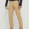 The North Face pantaloni de exterior Lightning culoarea bej