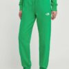 The North Face pantaloni de trening culoarea verde