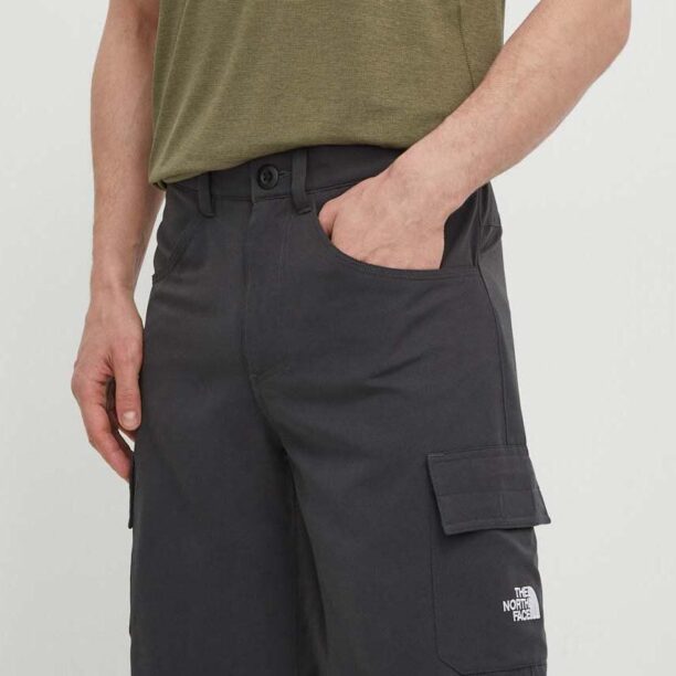 The North Face pantaloni scurți outdoor Horizon culoarea gri