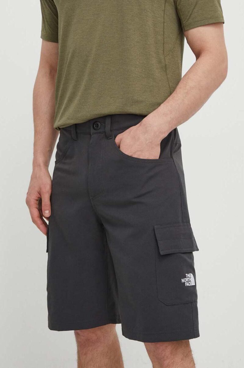 The North Face pantaloni scurți outdoor Horizon culoarea gri