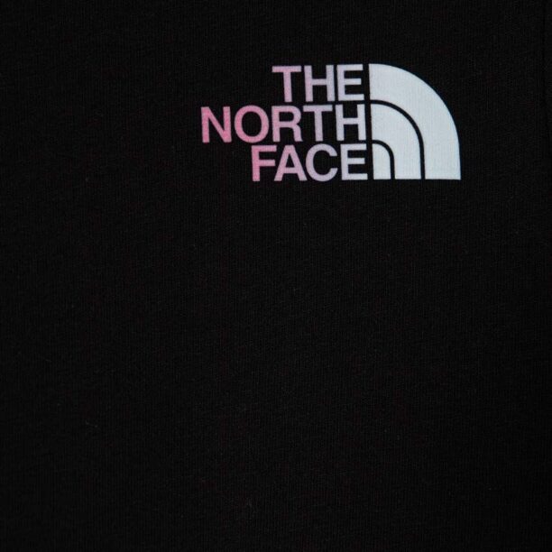 The North Face tricou de bumbac pentru copii RELAXED GRAPHIC TEE 2 culoarea negru