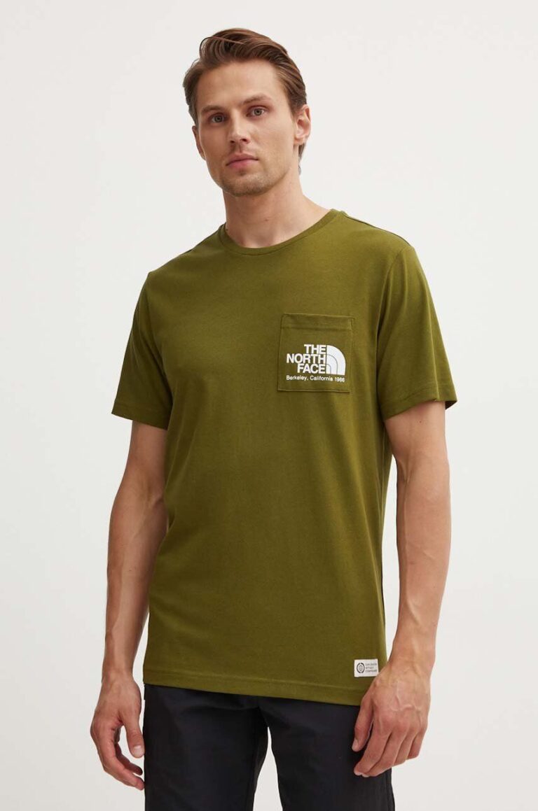 The North Face tricou din bumbac M Berkeley California Pocket S/S Tee barbati