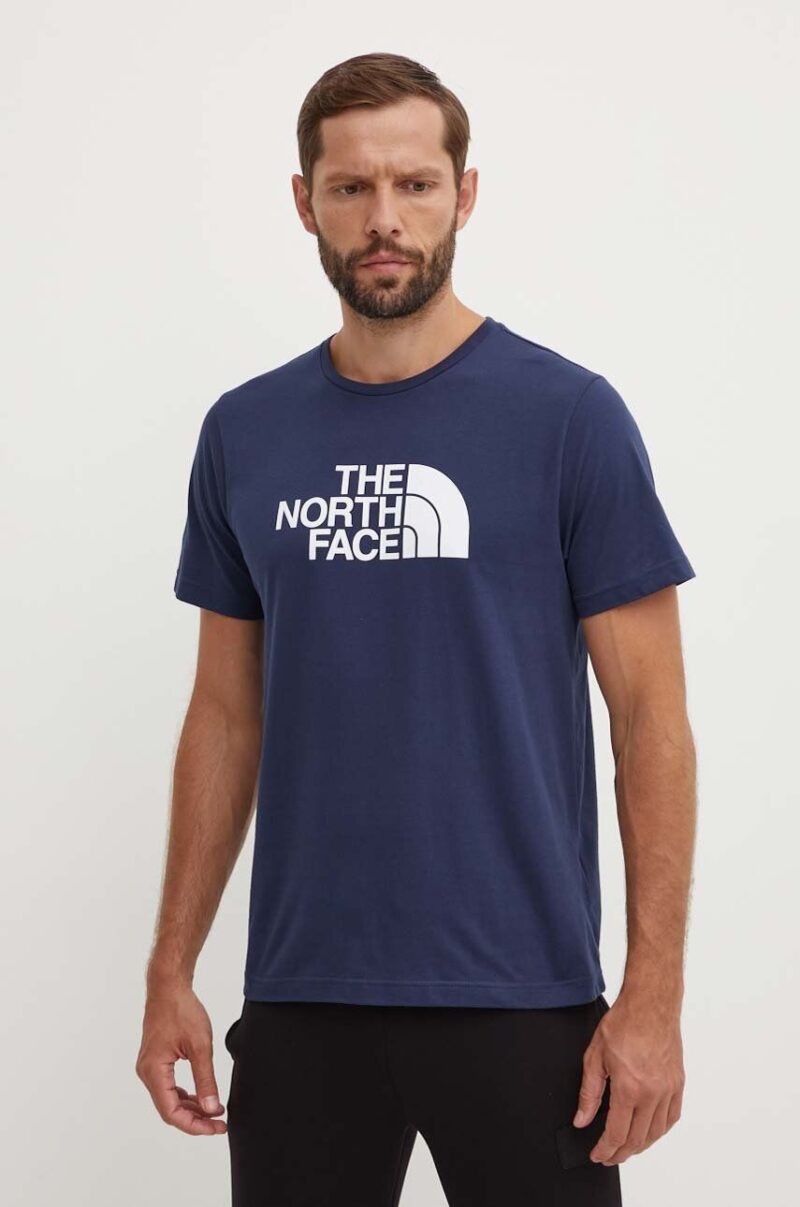 The North Face tricou din bumbac M S/S Easy Tee bărbați