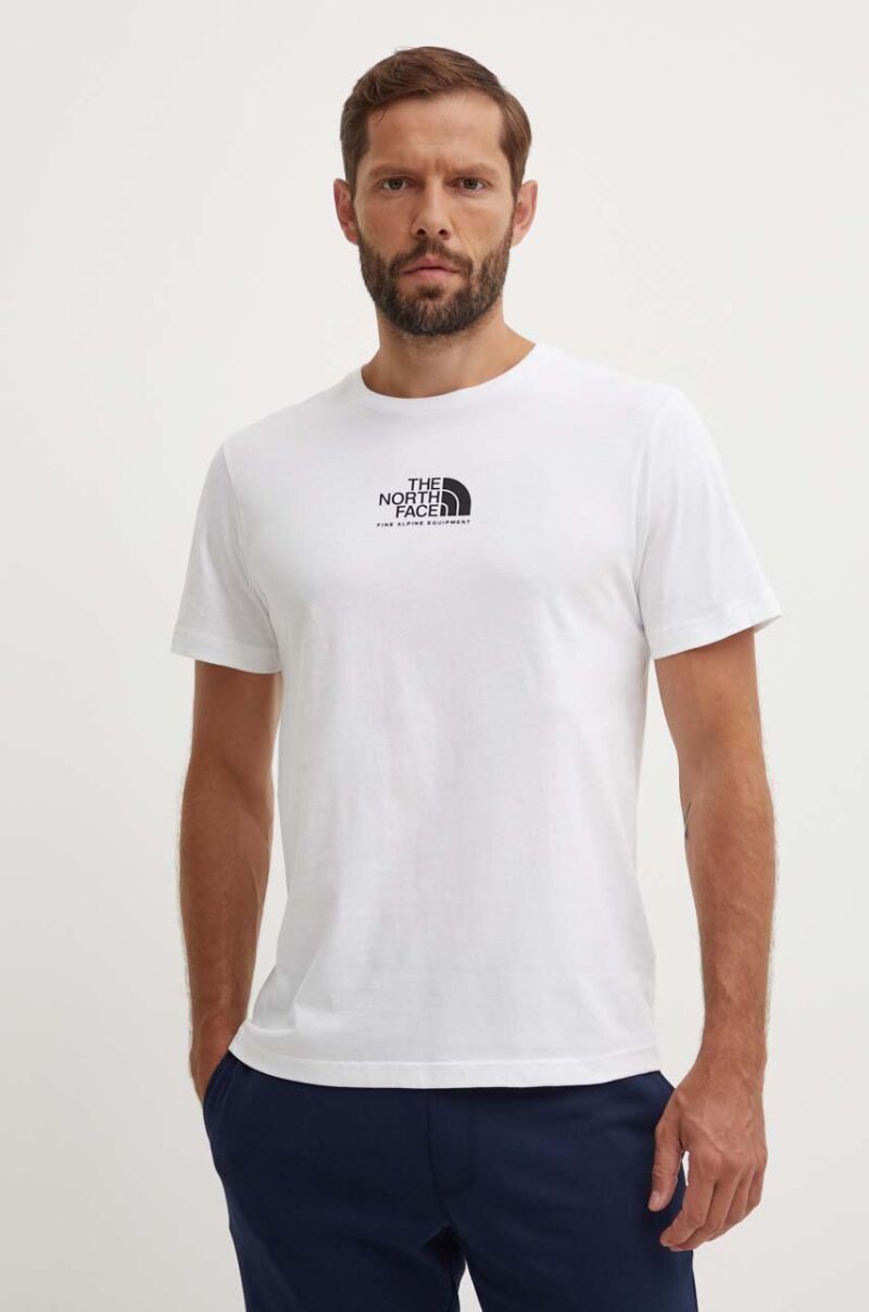 The North Face tricou din bumbac M S/S Fine Alpine Equipment Tee 3 bărbați