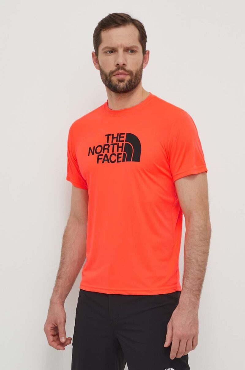 The North Face tricou sport Reaxion Easy culoarea rosu