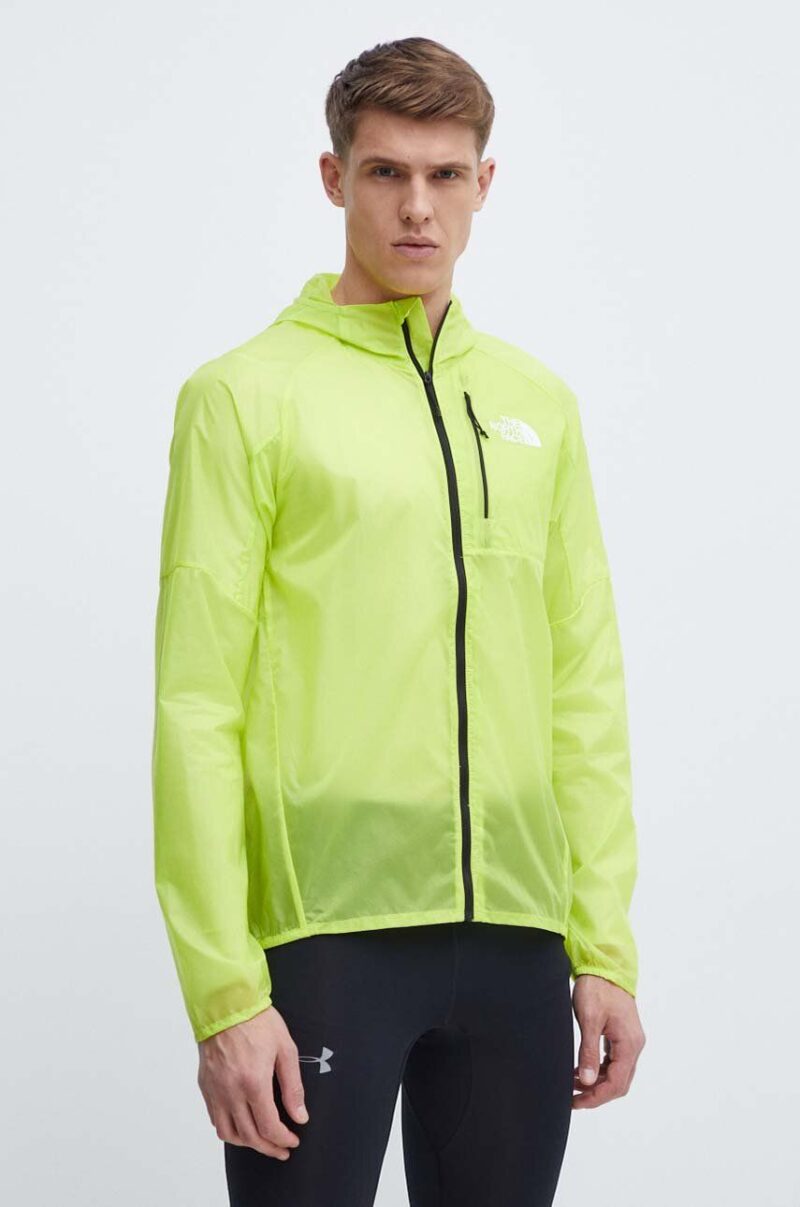 The North Face windbreaker culoarea verde