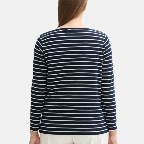 Cumpăra Tom Tailor Women + Tricou  bleumarin / alb