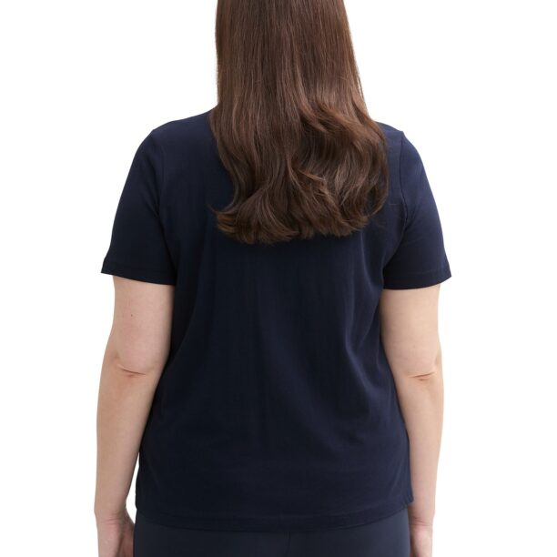 Tom Tailor Women + Tricou  bleumarin / roz / roz / alb preţ