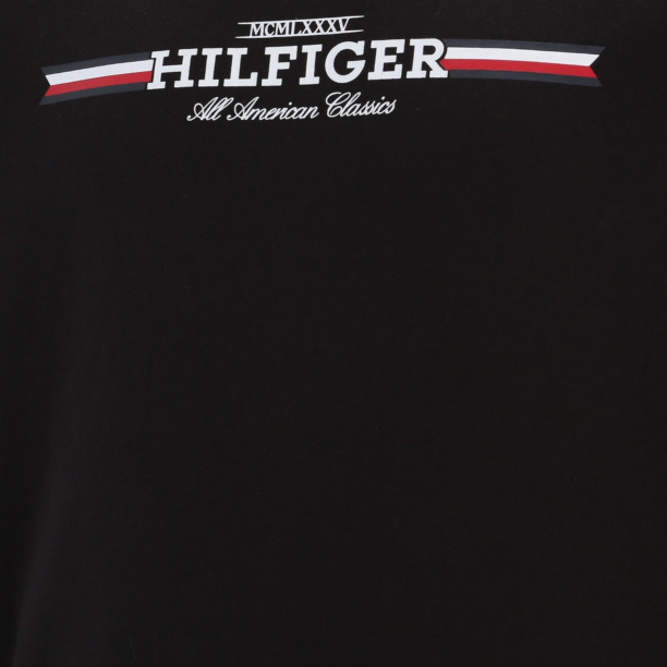 Tommy Hilfiger Big & Tall Bluză de molton  roșu / negru / alb preţ