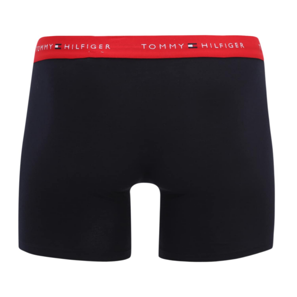 Tommy Hilfiger Underwear Boxeri 'Essential'  bleumarin / gri / roşu închis / alb