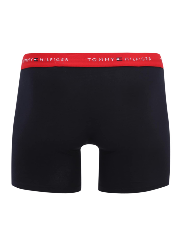 Tommy Hilfiger Underwear Boxeri 'Essential'  bleumarin / gri / roşu închis / alb