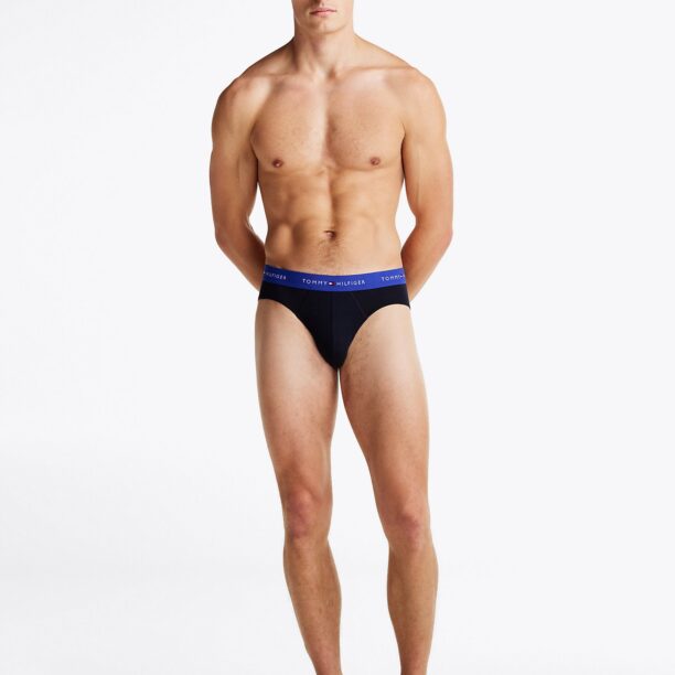 Tommy Hilfiger Underwear Slip 'ESSENTIAL'  albastru cobalt / negru / alb