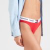 Tommy Hilfiger Underwear Slip costum de baie 'Heritage'  bleumarin / roșu / alb