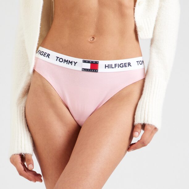 Tommy Hilfiger Underwear Tanga 'CLASSIC'  bleumarin / roz / roșu / alb