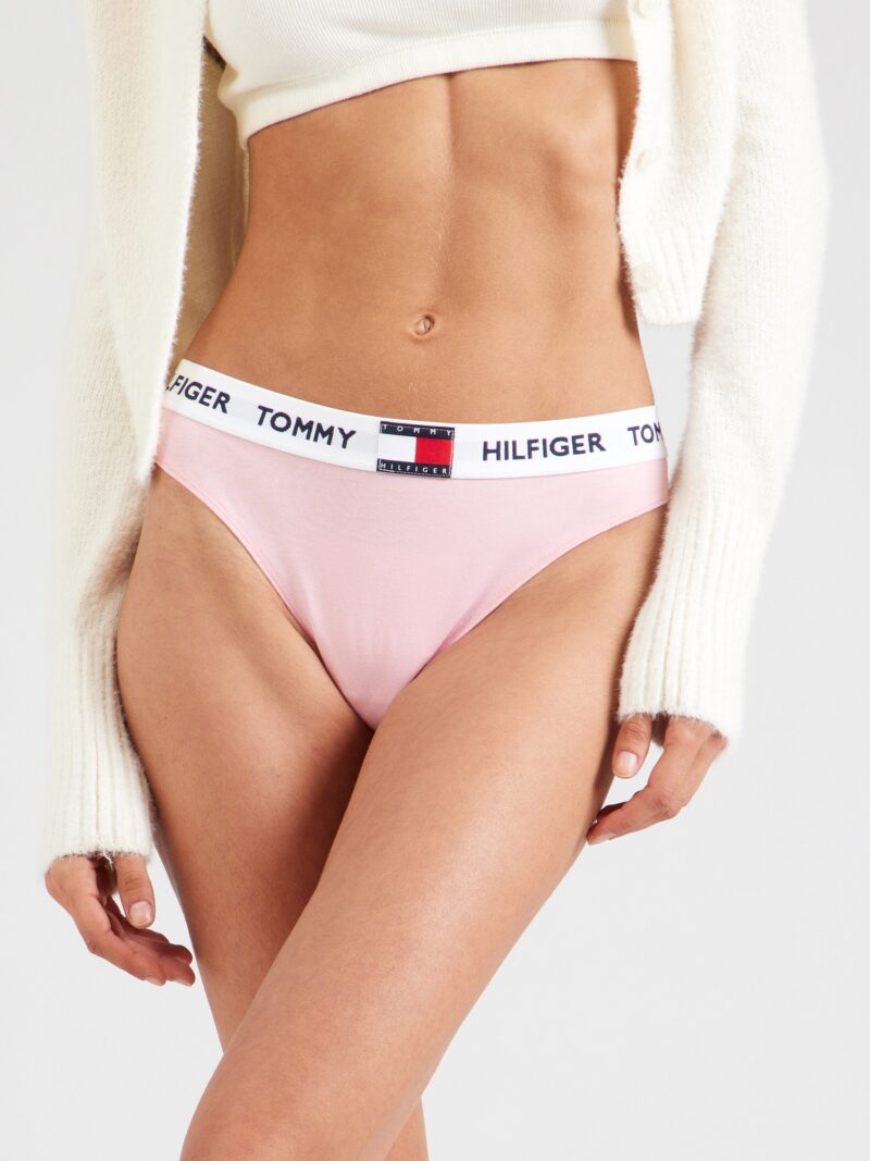 Tommy Hilfiger Underwear Tanga 'CLASSIC'  bleumarin / roz / roșu / alb