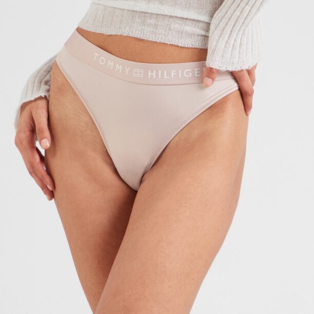 Tommy Hilfiger Underwear Tanga  culoarea pielii / alb