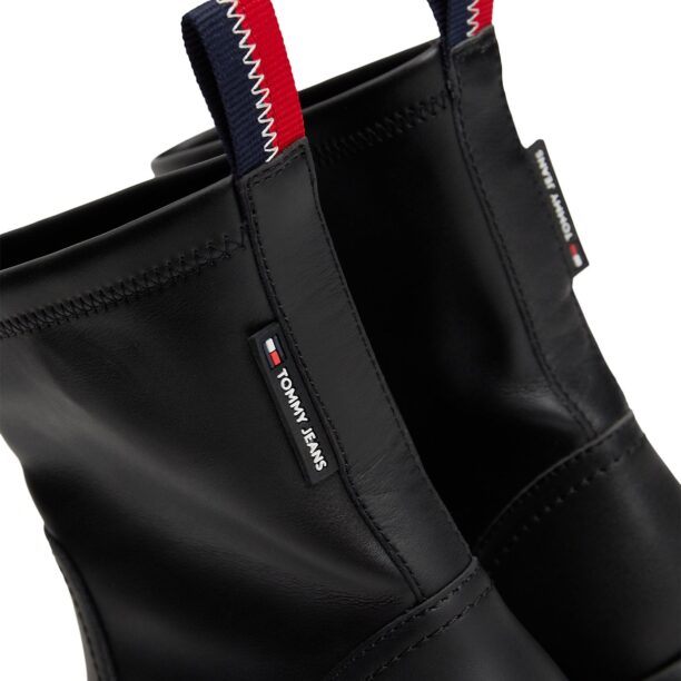 Original Tommy Jeans Botine  negru