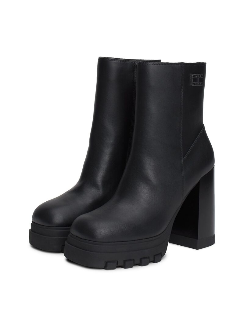 Tommy Jeans Botine  negru