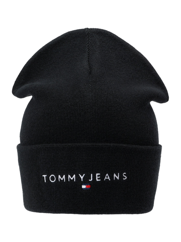 Tommy Jeans Căciulă  negru / alb