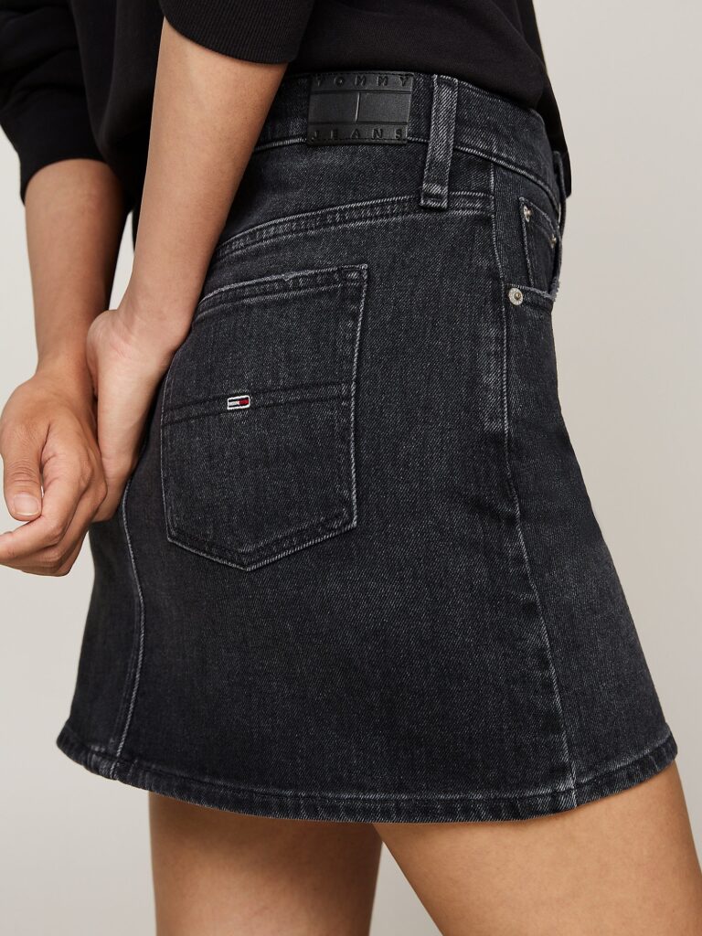 Cumpăra Tommy Jeans Fustă 'Izzie'  negru denim