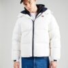 Tommy Jeans Geacă de iarnă 'Alaska'  bleumarin / roșu / negru / alb