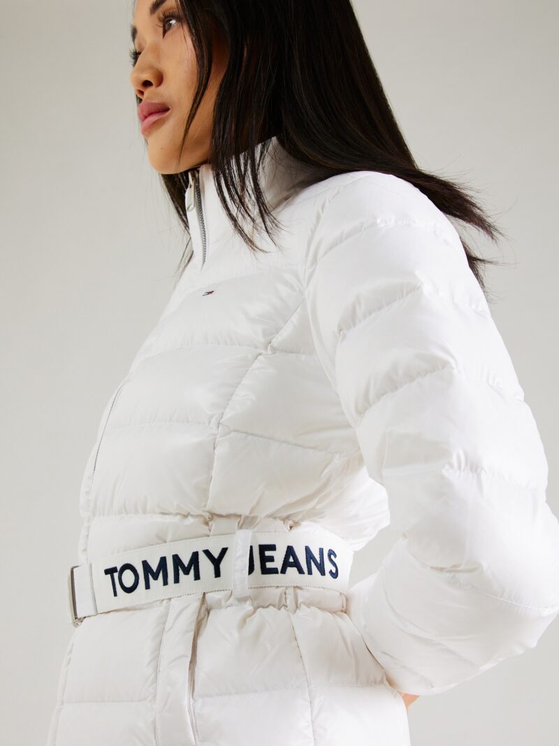 Preţ Tommy Jeans Geacă de iarnă  bleumarin / alb