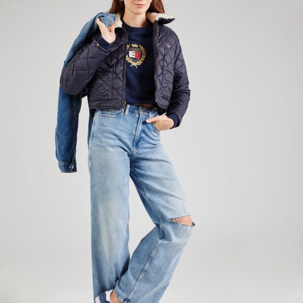 Preţ Tommy Jeans Geacă de primăvară-toamnă 'IZZIE'  bleumarin / albastru denim