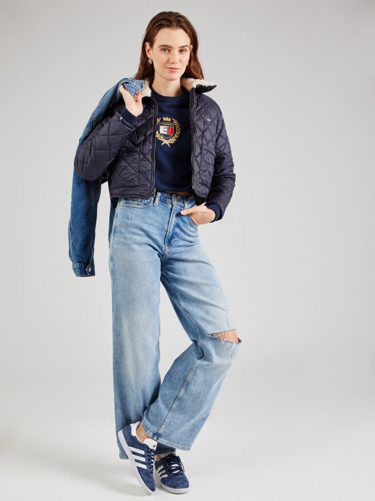 Preţ Tommy Jeans Geacă de primăvară-toamnă 'IZZIE'  bleumarin / albastru denim