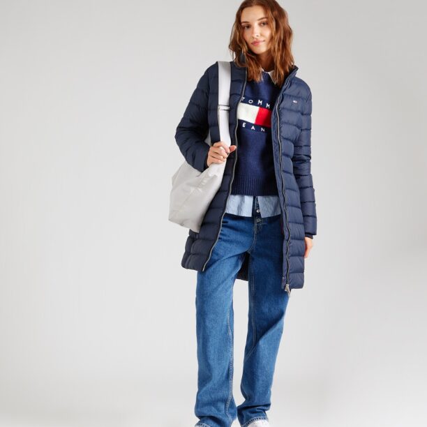 Cumpăra Tommy Jeans Palton de iarnă 'Essential'  bleumarin