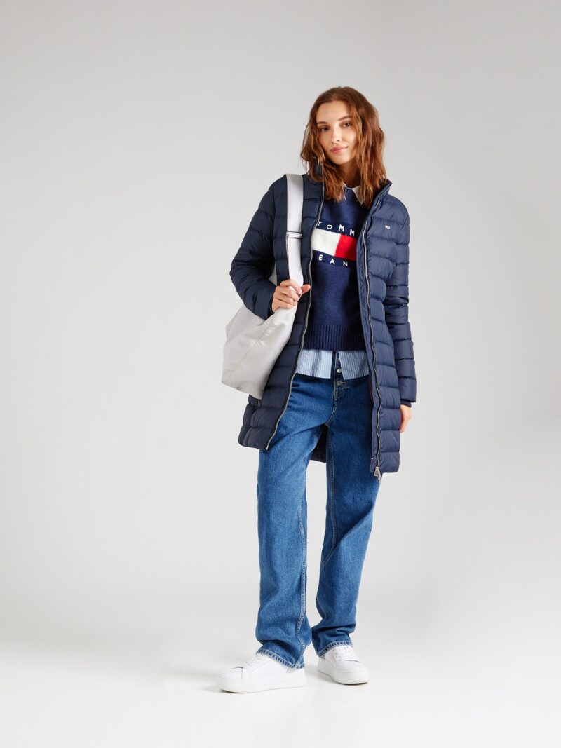 Cumpăra Tommy Jeans Palton de iarnă 'Essential'  bleumarin