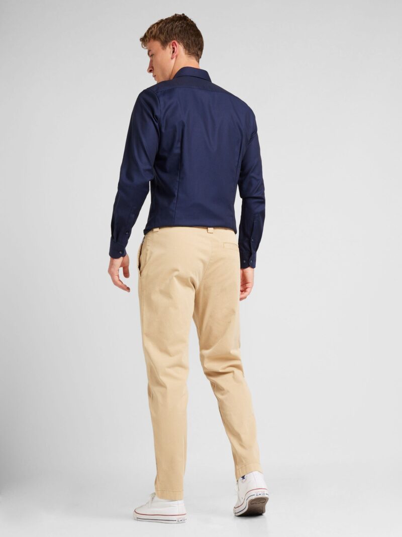 Tommy Jeans Pantaloni eleganți  bej / bleumarin / roșu / alb preţ