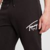 Tommy Jeans Pantaloni  roșu / negru / alb