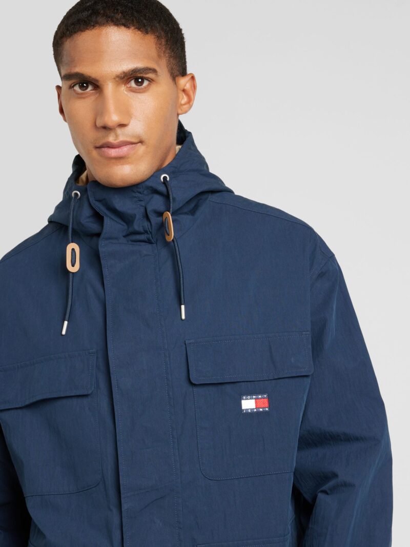 Tommy Jeans Parka de primăvară-toamnă  albastru închis