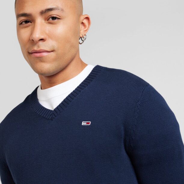 Tommy Jeans Pulover 'ESSENTIAL'  albastru marin preţ